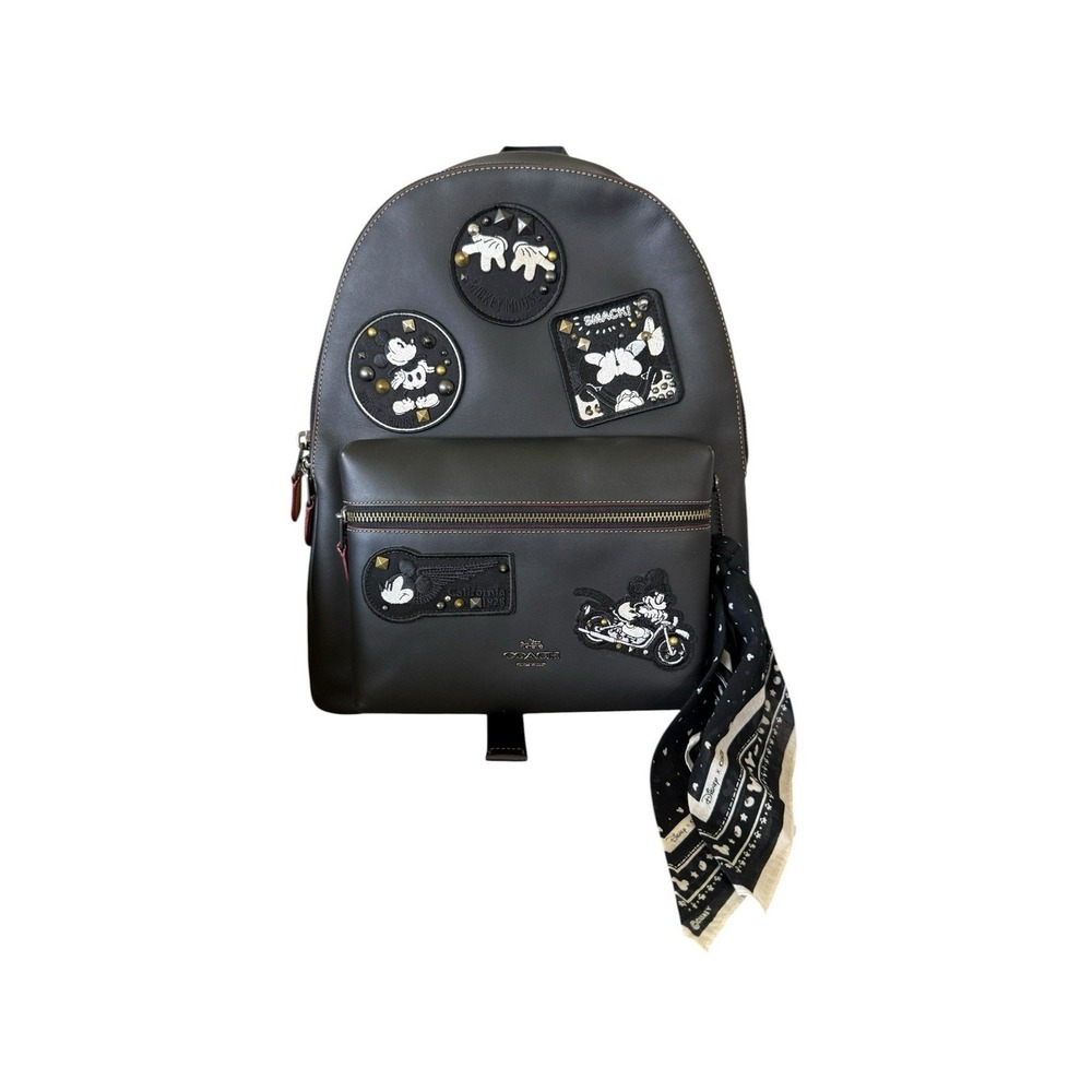COACH X Disney Mickey Mouse Patches Charlie Backpack